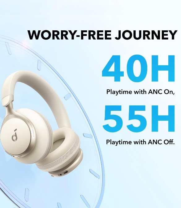 Anker Soundcore Space One A3035021 - Cream White