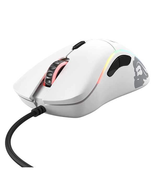Glorious Model D Honeycomb Mouse ( Matte White )