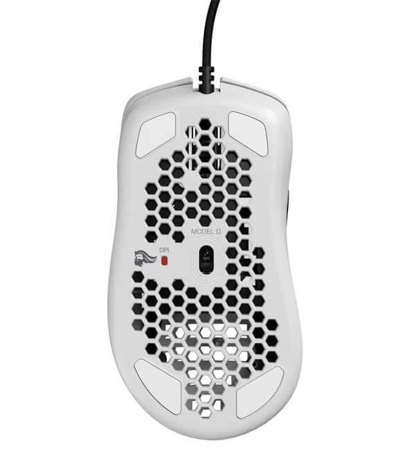 Glorious Model D Honeycomb Mouse ( Matte White )