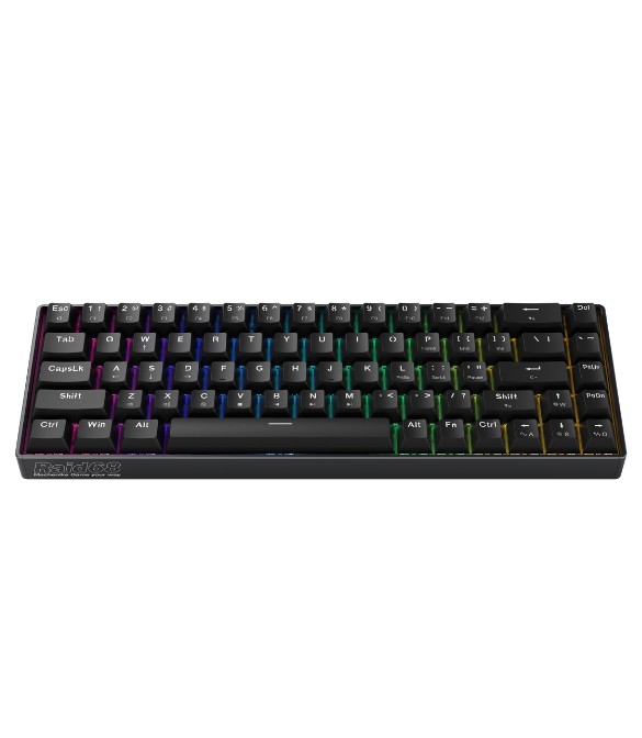 MACHENIKE Raid68 Magnetic gray switch Wired RGB Gaming Keyboard-Black
