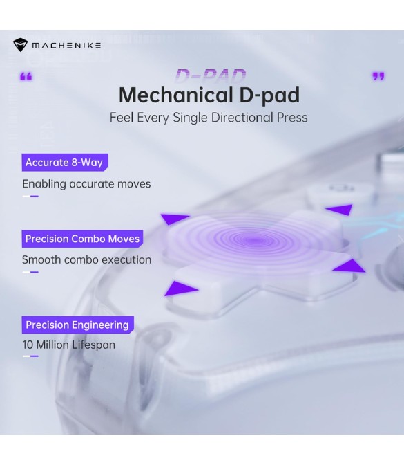 Machenike G3S Wireless Gaming Controller - White