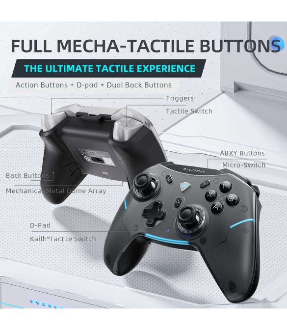 Machenike G5 Pro Hall Effect Gamepad Controller - Black